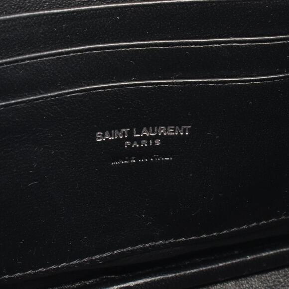SAINT LAURENT Black Leather Shoulder Bag - Picture 5 of 5